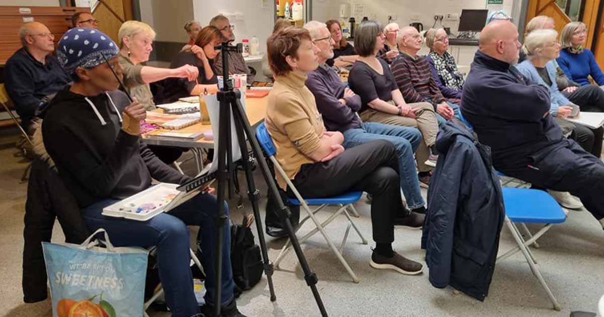 Salford Art Club - Portrait Session