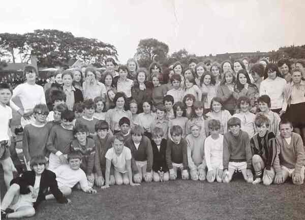 Sports Day at Winton High School in 1970